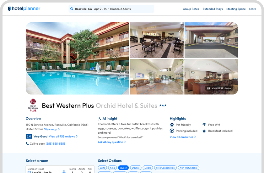 HotelPlanner case study